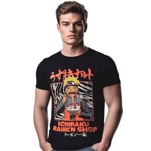NARUTO SHIPPUDEN Anime T-shirt Sz M